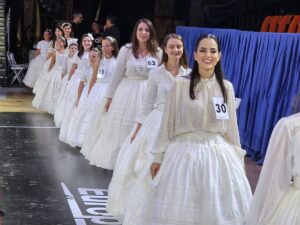 Ensayo de las candidatas a FFMMV 2024 en la Fonteta
